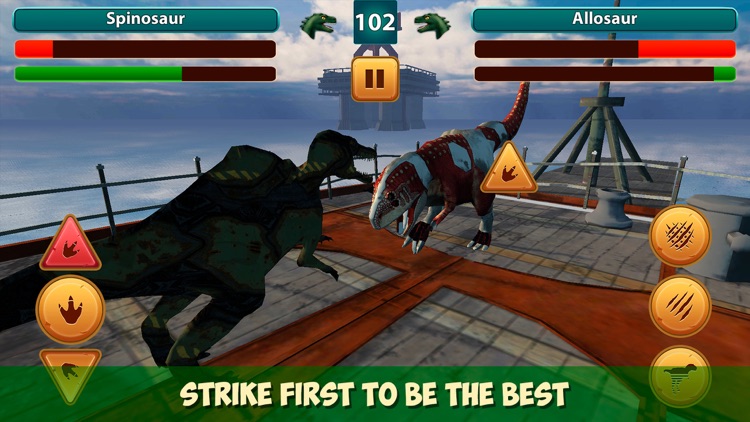 T-rex Dino - Fighting Sim