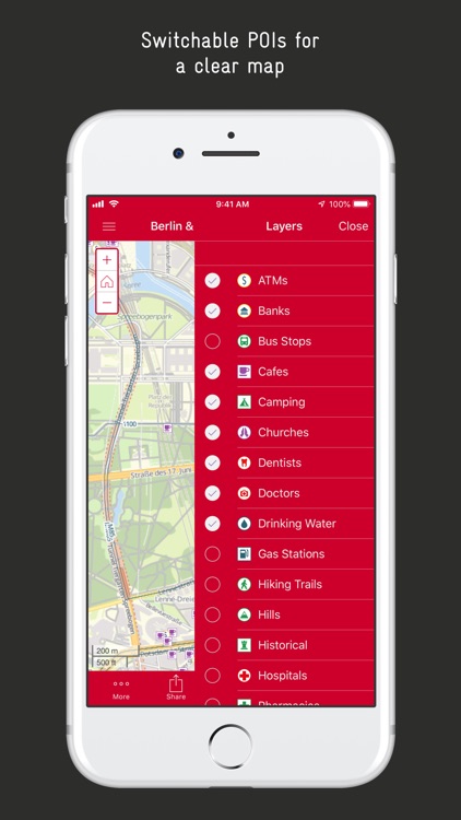 Berlin & Potsdam Offline Map screenshot-4
