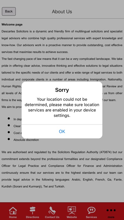 Descartes Solicitors screenshot-4