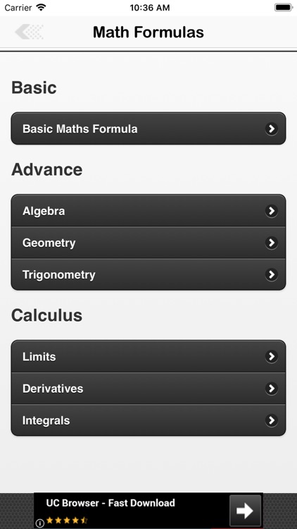 Maths Formula Guide