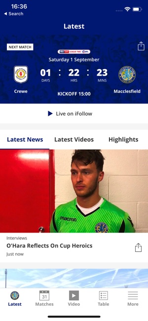 Macclesfield Official App