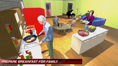 Happy Family Grandpa Simulator screenshot 2