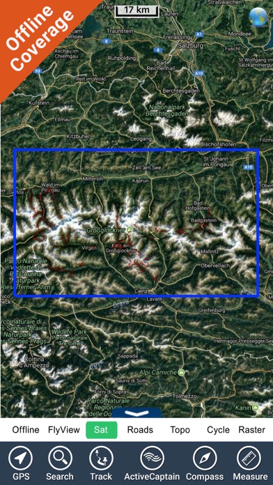 Hohe Tauern National Park - GPS Map Navigator Screenshot 5