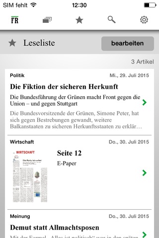 FR Digitale Zeitung screenshot 4