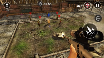 Zombie Sniper Shooting Game screenshot 3