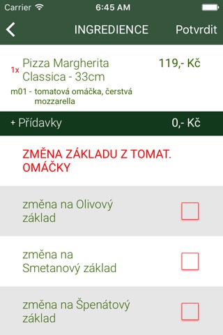 Pizza Taxi Brno screenshot 4