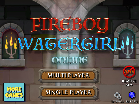 Огонь и Вода: Online игра для iPad