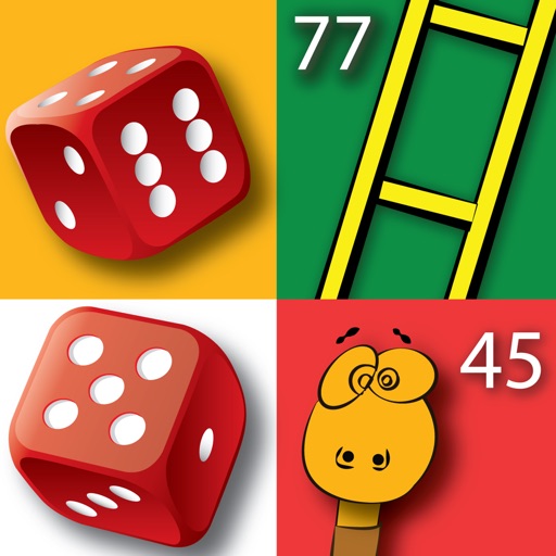 Classic Snakes and Ladders Icon