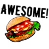 Love Burger BurgerMoji Sticker