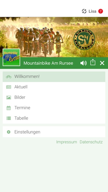 Mountainbike Am Rursee