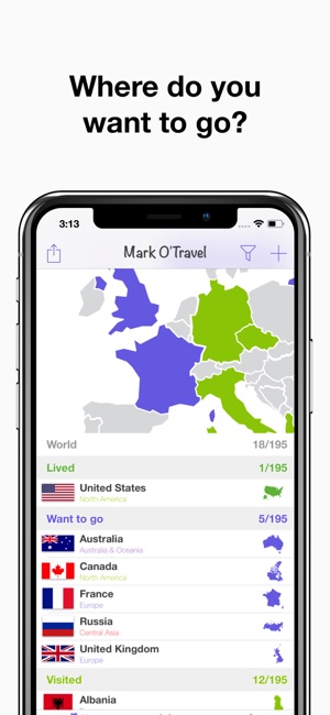 app to mark travel locations