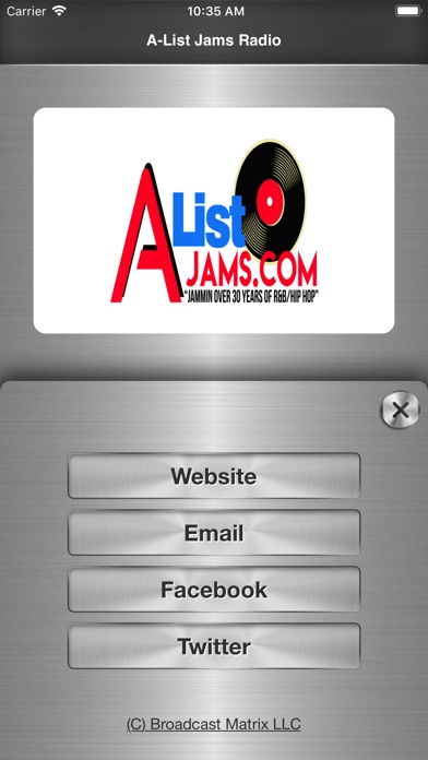 A-List Jams Radio screenshot 2