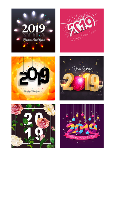 2019 New Year - Stickers screenshot 4