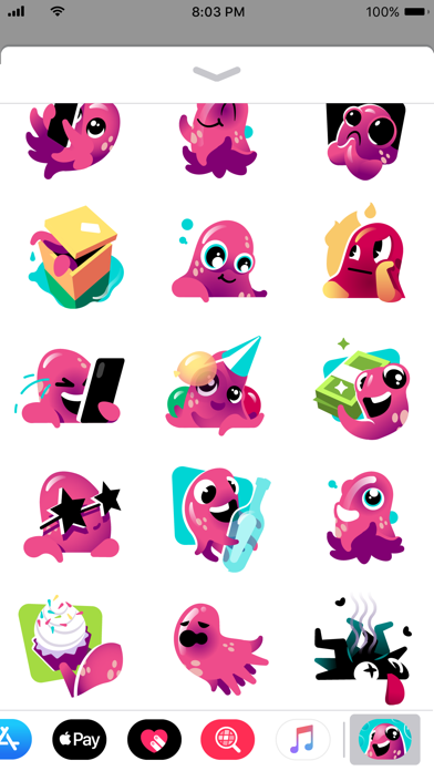 Stickers the Animated Squid screenshot 3