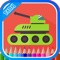 This is a Tank coloring game for everyone who loves tanks