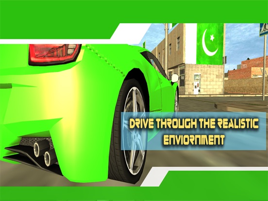 Pak Independence Day Car Raceのおすすめ画像1