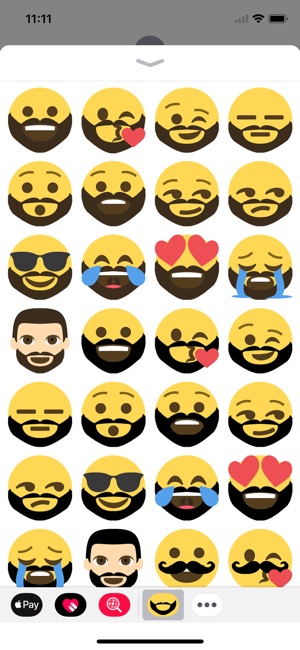 Beard Emojis
