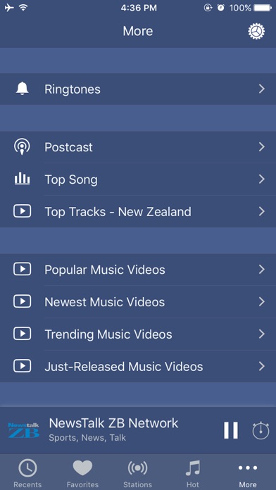 Live Stream Radio New Zealand screenshot 3