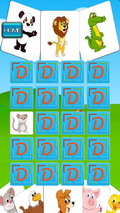 Cards game with funny animals screenshot 3