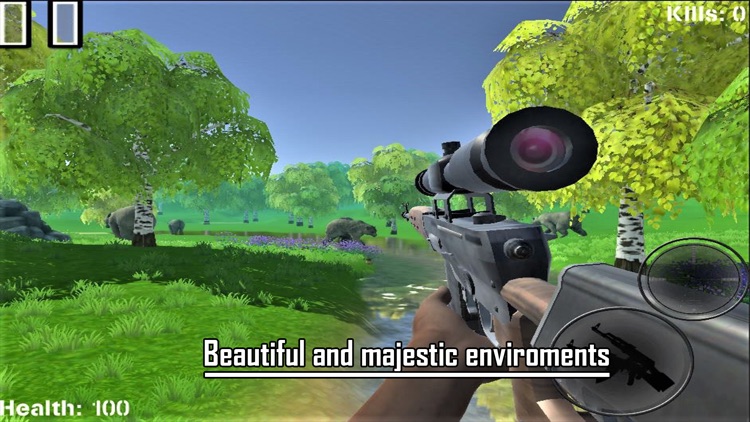 Wild Animal Sniper Hunter 3D screenshot-6