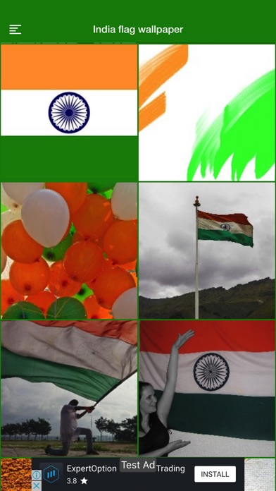 India flag wallpaper screenshot 4