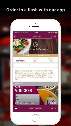 Krave Lunch Deliveries(圖1)-速報App