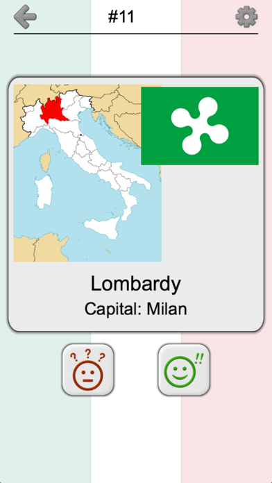 Italian Regions - Italy Quiz Screenshots
