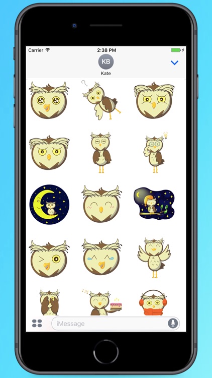 Cutie Owl Stickers