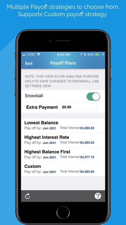 Debt Free - Pay Off your Debt screenshot-3