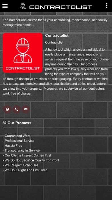 CONTRACTOLIST screenshot 3