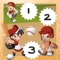 123 Count-ing Kids Game & Learn-ing Number-s with Baseball Stars