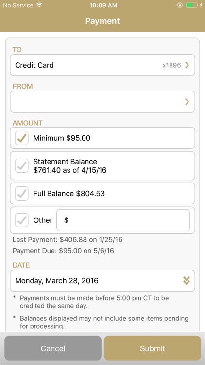 M life Rewards MasterCard