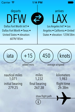 Airport Distance Navigation Airport Distance