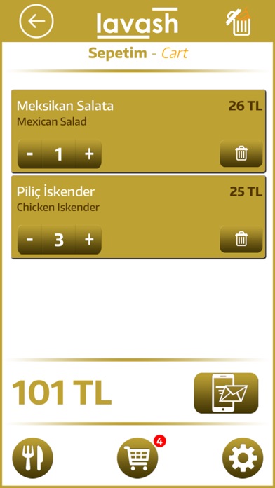Lavash Mobile Sipariş screenshot 4