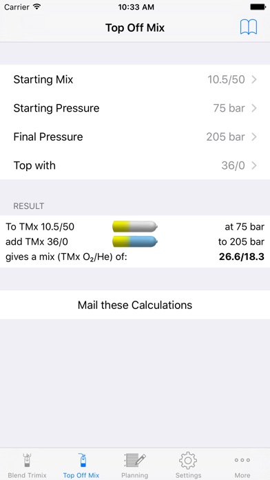 Trimix Tools screenshot1