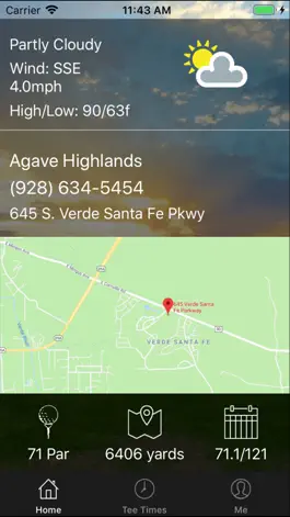 Game screenshot Agave Highlands Golf Tee Times apk