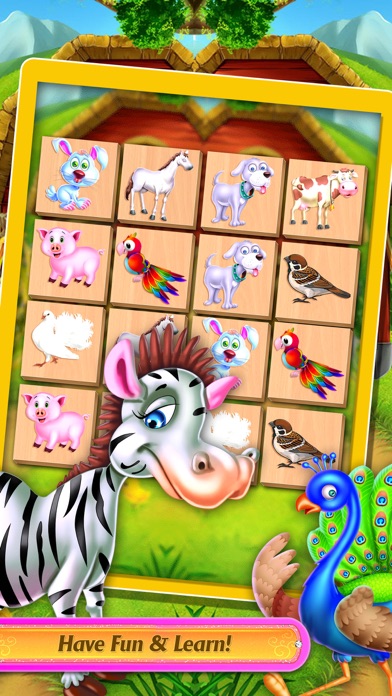 Memory Matching - Animal Pairs screenshot 3