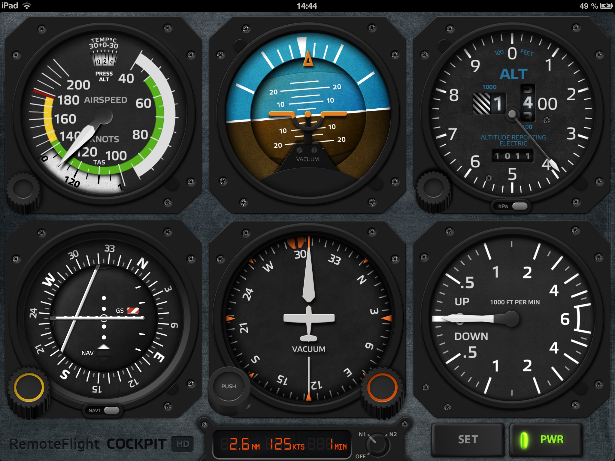 RemoteFlight COCKPIT HD screenshot 3