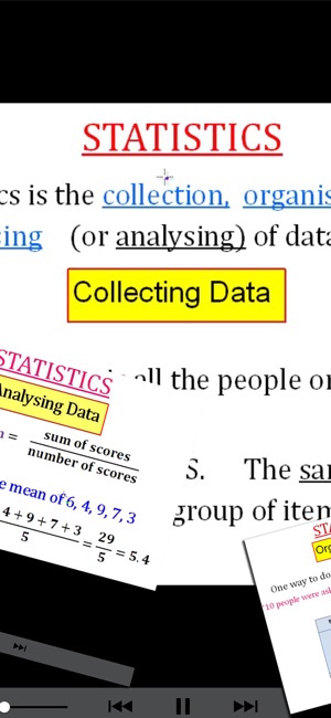 STATISTICS MATHS