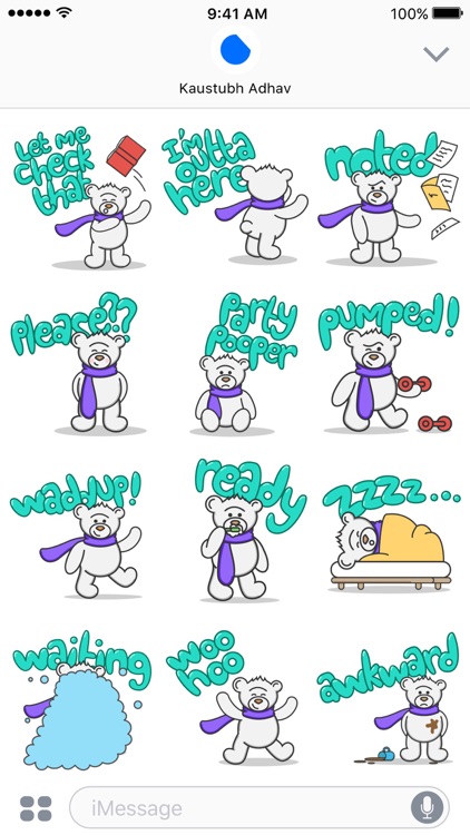 Bear My Day - Animated Stickers