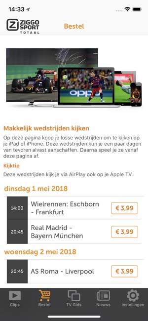 Ziggo Sport Totaal(圖2)-速報App