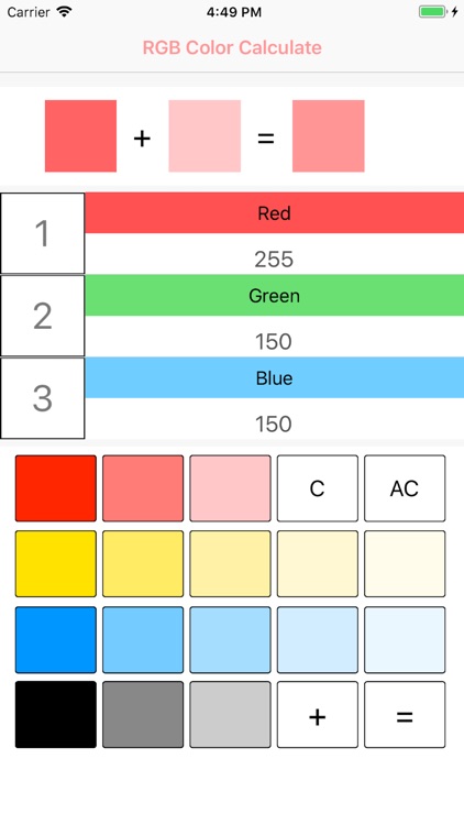 RGB Color Calculate screenshot-4