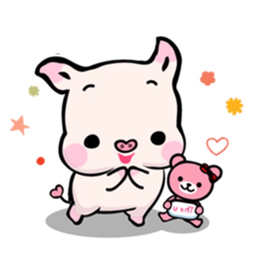 Pig and Bear Are Best Friends icon