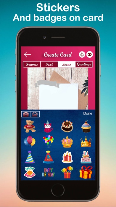 How to cancel & delete Birthday Greeting Card & Frame from iphone & ipad 4