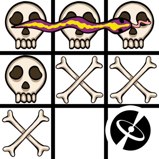 Tic-tac-toe -Stickers for game icon