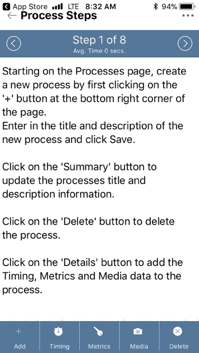 OWO Process Documentation screenshot 2