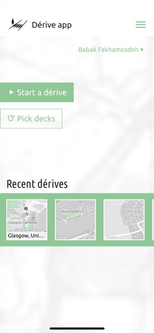 Dérive app