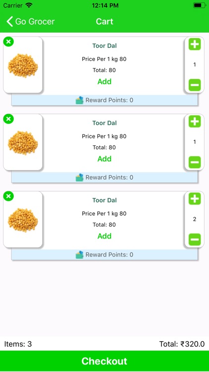GoGrocer Grocery Store App
