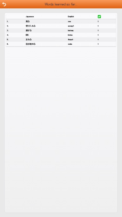 Learn Japanese Words 2.6.1 IOS -