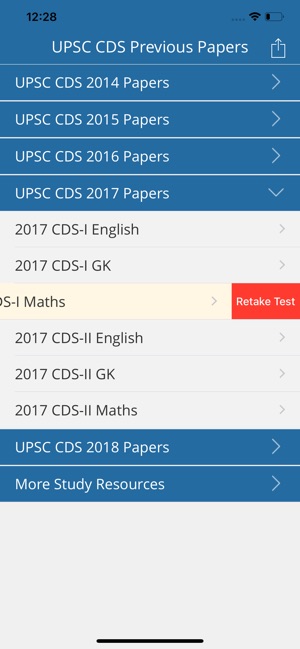 UPSC CDS Previous Papers(圖4)-速報App